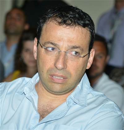 רביב דרוקר, עיתונאי "המקור" / צילום: תמר מצפי