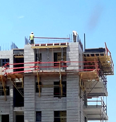 אתר בנייה באשדוד / צילום: יח"צ