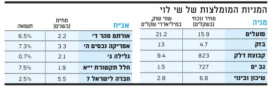 המניות המומלצות של שי לוי