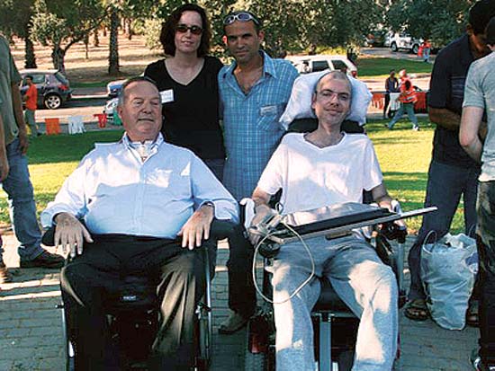 אביחי קרמר, שי ראשוני, אפרת כרמי, דב לאוטמן, מירוץ למען חולי ALS / צילום: קובי אשכנזי