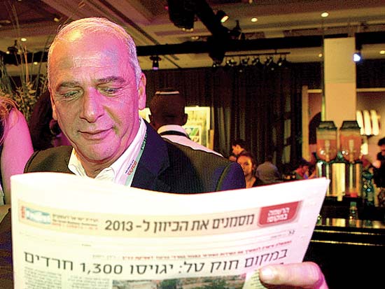 יוסי בובליל, ועידת ישראל לעסקים 2012 / צילום: תמר מצפי