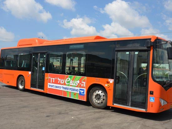 אוטובוס חשמלי של חברת דן / צילום: יחצ אוטובוס חשמלי של חברת דן / צילום: יחצ