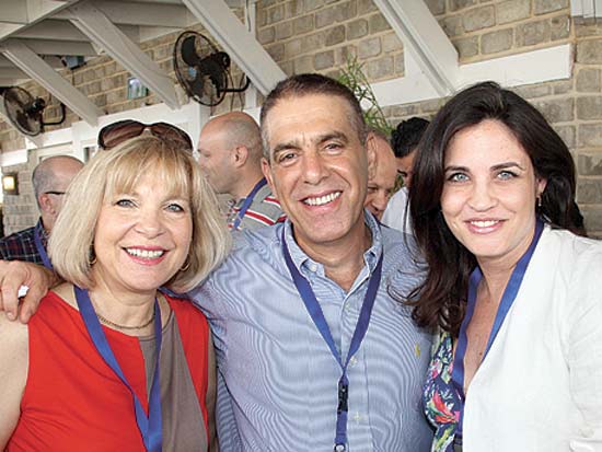 גלי ניר, אייל מליס, תלמה בירו, אירוע של איגוד השיווק הישראלי / צילום: יוסי כהן
