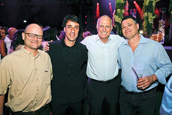 אבי צור יגאל שרייבר תומר דותן ויורם טורבוביץ' / צילום: יחצ אבי צור יגאל שרייבר תומר דותן ויורם טורבוביץ' / צילום: יחצ