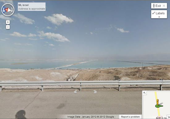 אתרים בישראל דרך גוגל סטריט ויו / צילום:מתוך גוגל