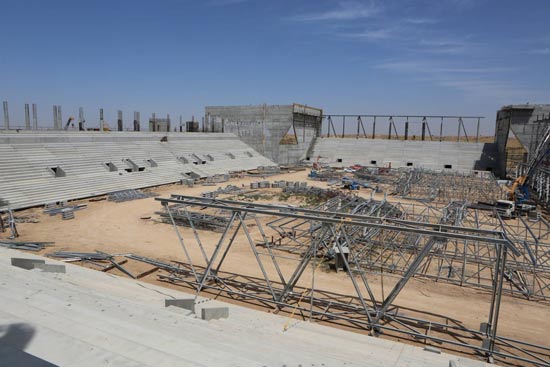 האצטדיון החדש שנבנה בבאר שבע / צלם: החברה הכלכלית ב