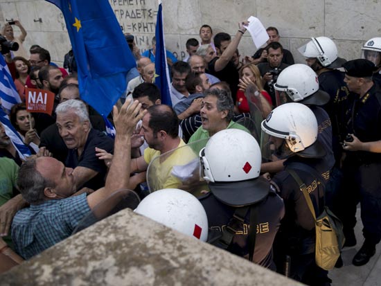 יוון במשבר / צילום: רויטרס