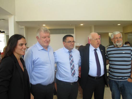 עמרם מצנע, ראובן ריבלין, מיכאל ביטון, אלי גונן וחלי אלאלוף/ צילום: יחצ עמרם מצנע, ראובן ריבלין, מיכאל ביטון, אלי גונן וחלי אלאלוף/ צילום: יחצ