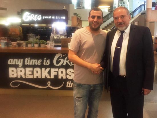 אביגדור ליברמן ואדם שבבו/ צלם: יחצ אביגדור ליברמן ואדם שבבו/ צלם: יחצ