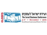 ועידת ישראל לעסקים לוגו - אנגלית 