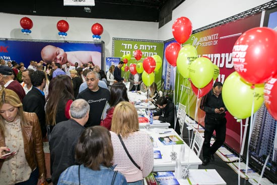 יריד הדירות של מרכז הבניה הישראלי / צילום: משה חיון יריד הדירות של מרכז הבניה הישראלי / צילום: משה חיון