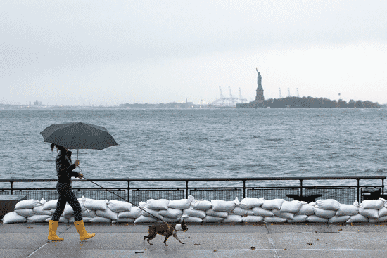 ניו יורק בימי הוריקן סנדי / צילום: רויטרס