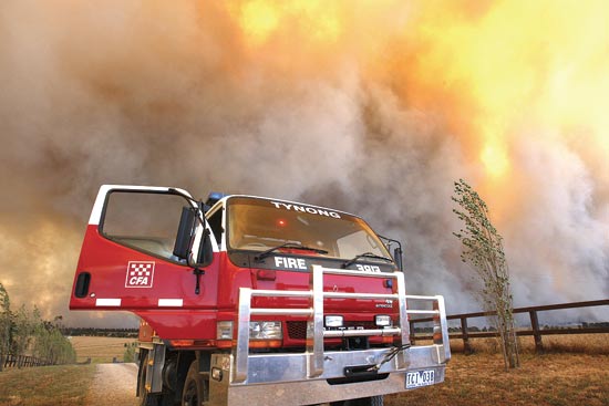 שריפות ענק ברחבי אוסטרליה/ צילום: רויטרס