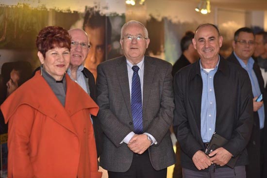 יגאל מורן, פרופ' צבי ארד, יורם אברהם ודר אביבה אדלר / צילום: תומר ברגיג יגאל מורן, פרופ' צבי ארד, יורם אברהם ודר אביבה אדלר / צילום: תומר ברגיג