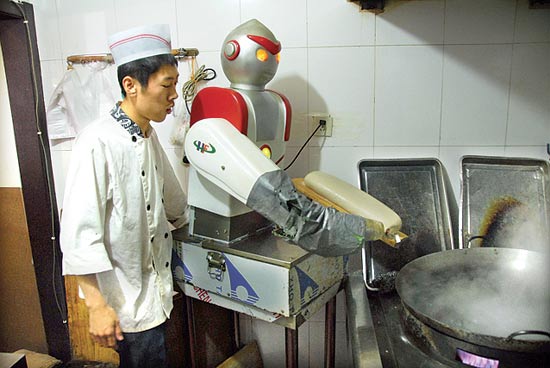 רובוטים בסין / צילום: רויטרס