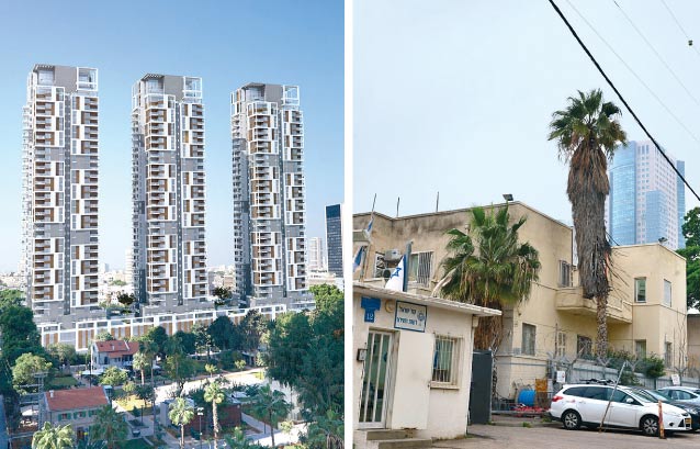 מתחם רשות השידור, תל אביב, והדמיית המגדלים / צילום: תמר מצפי, הדמיות יח"צ מתחם רשות השידור, תל אביב, והדמיית המגדלים / צילום: תמר מצפי, הדמיות יח"צ