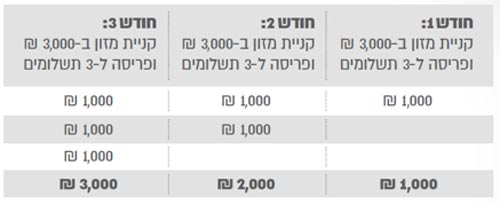 פריסת תשלומים לקניית מזון / צילום: יח"צ פריסת תשלומים לקניית מזון / צילום: יח"צ