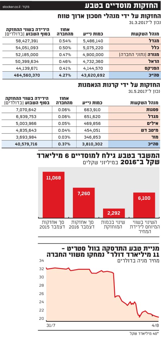 החזקות מוסדיים בטבע