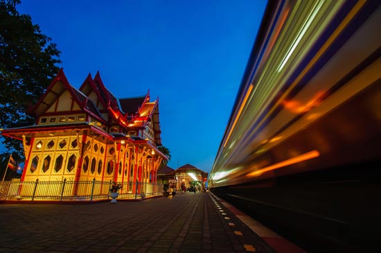 תאילנד hua hin railway station / צילום:  Shutterstock/ א.ס.א.פ קרייטיב