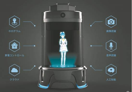 מוצר ה-Gatebox היפני / צילום: יח"צ מוצר ה-Gatebox היפני / צילום: יח"צ