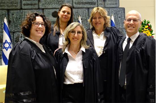 כל השופטים החדשים מבית הדין לעבודה שמונו היום / צילום: שלומי יוסף
