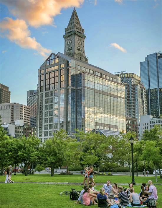 הבניין שרכשה אלוני חץ בבוסטון / צילום: Newmark Knight Frank

