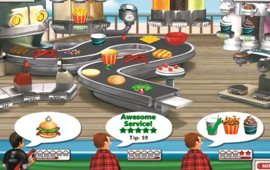 משחק Burger Shop 2