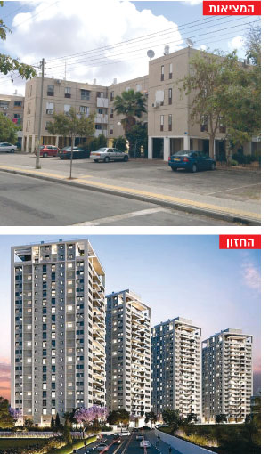 רחוב חרמון ביבנה /צילום: יח"צ, הדמיה: בת אל זיתוני רחוב חרמון ביבנה /צילום: יח"צ, הדמיה: בת אל זיתוני