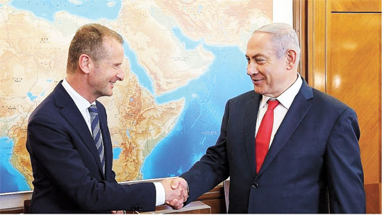 הרברט דיס, יו"ר פולקסווגן, ורה"מ נתניהו,/ צילום: יחצ הרברט דיס, יו"ר פולקסווגן, ורה"מ נתניהו,/ צילום: יחצ