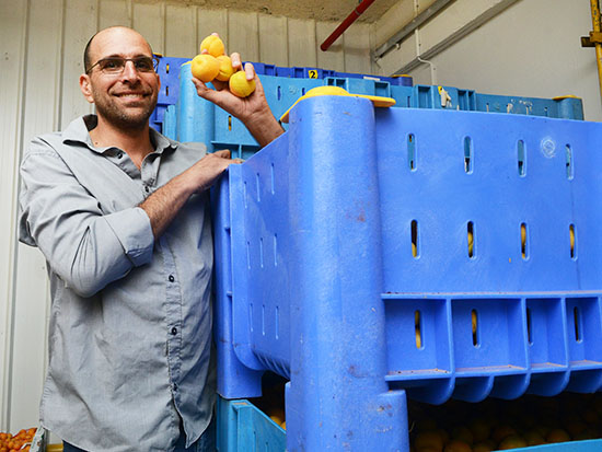 החקלאי חביב אהרון / צילום: איל יצהר