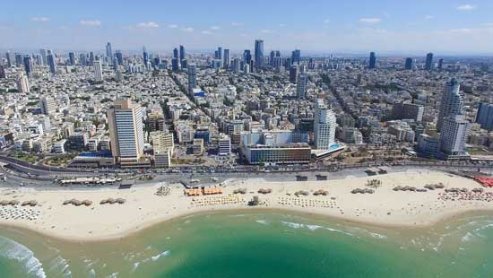 קו החוף של תל אביב/ צילום:  Shutterstock/ א.ס.א.פ קרייטיב