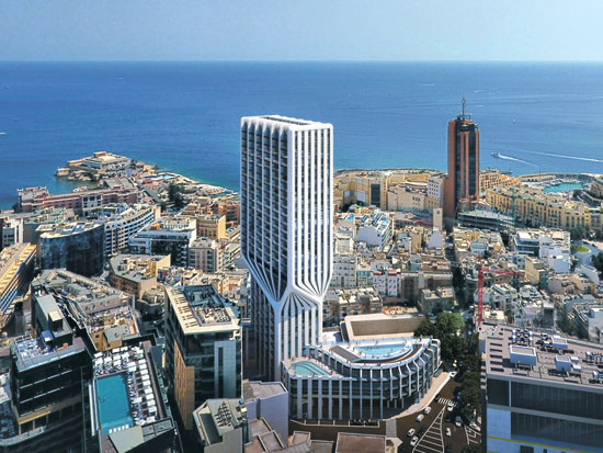 מגדל מרקורי המתוכנן במלטה / צילום: יח"צ, VA מגדל מרקורי המתוכנן במלטה / צילום: יח"צ, VA