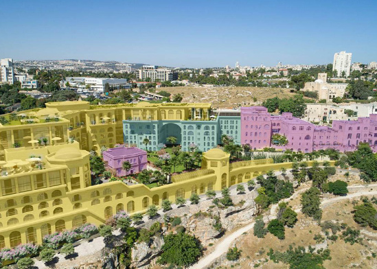מלון הר ציון בירושלים לאחר ההרחבה המתוכננת  / הדמיה: לאה רובננקו אדריכלים בע"מ, View Point