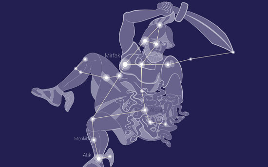 גיבור המיתולוגיה היוונית פרסאוס. על שמו קרוייה קבוצת הכוכבים ממנה מגיע מטר המטאורים / צילום: shutterstock, שאטרסטוק