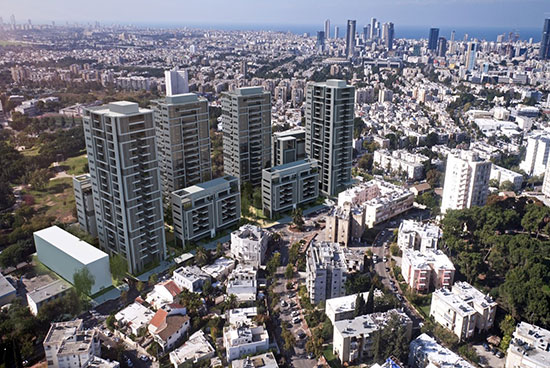 פרויקט פינוי בינוי של האחים דוניץ, בדרך השלום בתל אביב / הדמיה: יח"צ פרויקט פינוי בינוי של האחים דוניץ, בדרך השלום בתל אביב / הדמיה: יח"צ