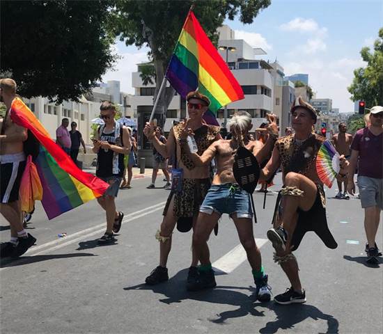 מצעד הגאווה בתל אביב היום / צילום: מיכל רז-חיימוביץ'