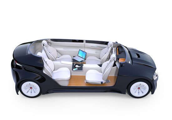 רכב אוטונומי. / צילום: Shutterstock :