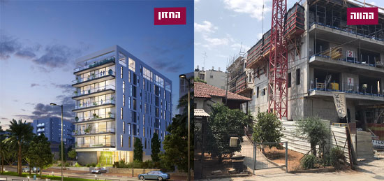 רחוב ביאליק 14, רמת השרון / הדמיה: יח"צ רחוב ביאליק 14, רמת השרון / הדמיה: יח"צ