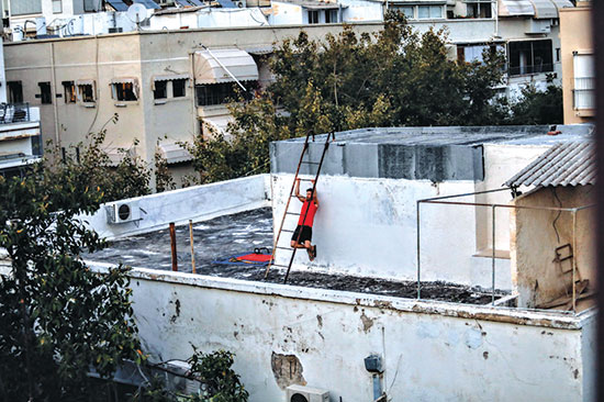 אימון על הגג, הגגן יהיה רכוש משותף ולא רק של הפנטהאוז   / צילום: שלומי יוסף, גלובס