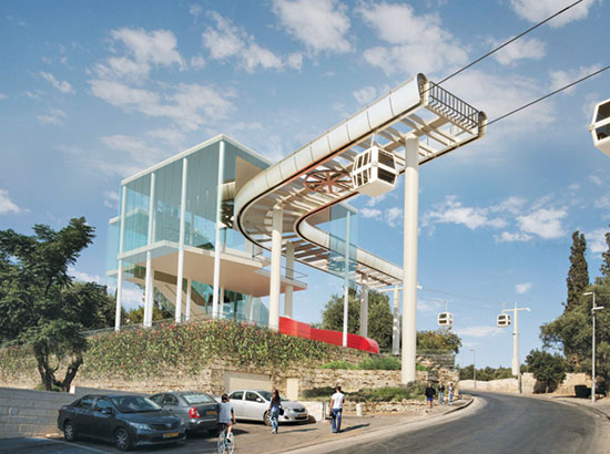 הרכבל המתוכנן. "שינוי בלתי הפיך של נופים היסטוריים" / הדמיה: יח"צ הרכבל המתוכנן. "שינוי בלתי הפיך של נופים היסטוריים" / הדמיה: יח"צ