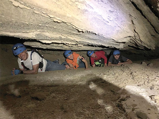 זוחלים במערת מלח באזור הר סדום / צילום: באדיבות קסם במסע