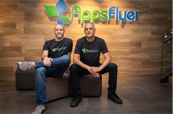 מייסדי AppsFlyer: מימין לשמאל אורן קניאל ורשף מן / צילום: אפספלייר, יח"צ מייסדי AppsFlyer: מימין לשמאל אורן קניאל ורשף מן / צילום: אפספלייר, יח"צ
