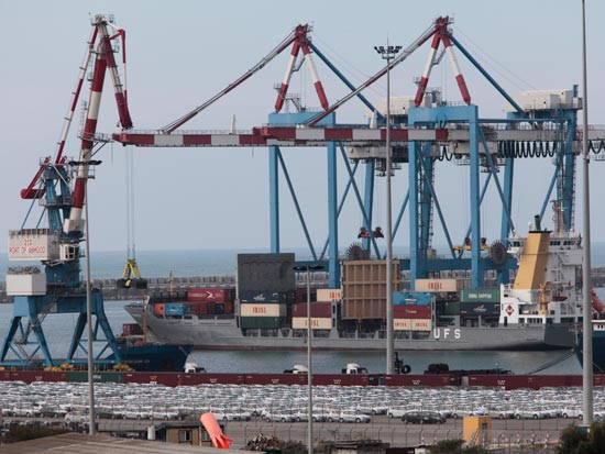 ספינה של חברה קפריסאית שנתפסה שהובילה נשק מאירן לסוריה ספינת נשק / צלם: יחצ