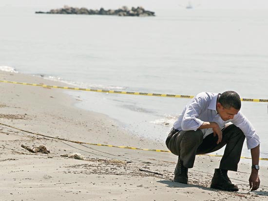 ככה לא עוצרים דליפה ברק אובמה / צלם: רויטרס