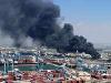 שריפה בשמן תעשייה בנמל חיפה/ צילום: אילן מלסטר , המשרד להגנת הסביבה