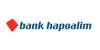 לוגו בנק הפועלים באנגלית חדש