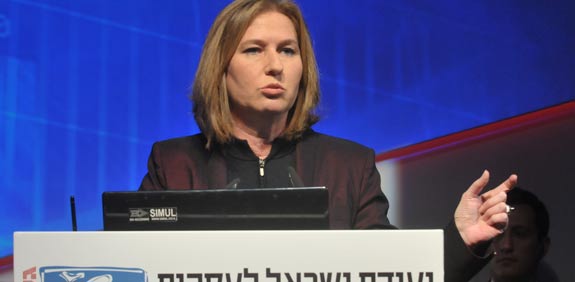ציפי לבני / צלם: תמר מצפי