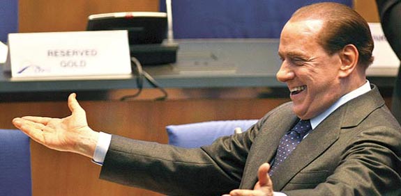 סילביו ברלוסקוני, ראש ממשלת איטליה / צלם רויטרס