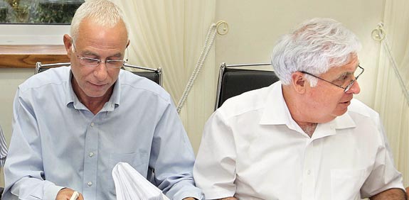 רמי נוסבאום, סלומון בטיטו, טקס חתימת ההסכם סין מליסרון ו-KIKA / צילום: מישל דוט קום
