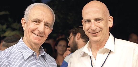 ארז ענתבי, מאיר ניסנסון, קידום החינוך הטכנולוגי בישראל / צילום: ניר אבהיאון ומורן ניר 